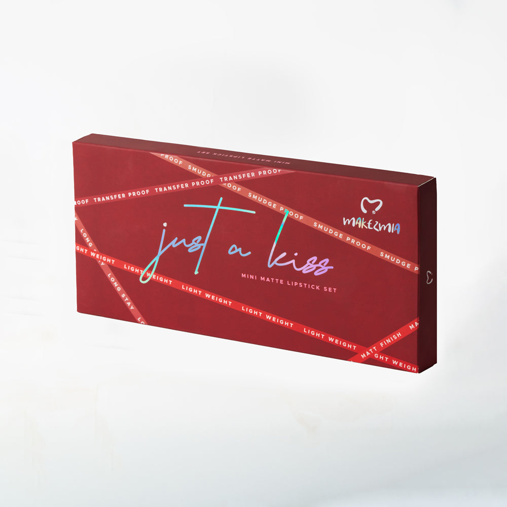 Makezmia "Just a kiss" Liquid lip set 12/pcs