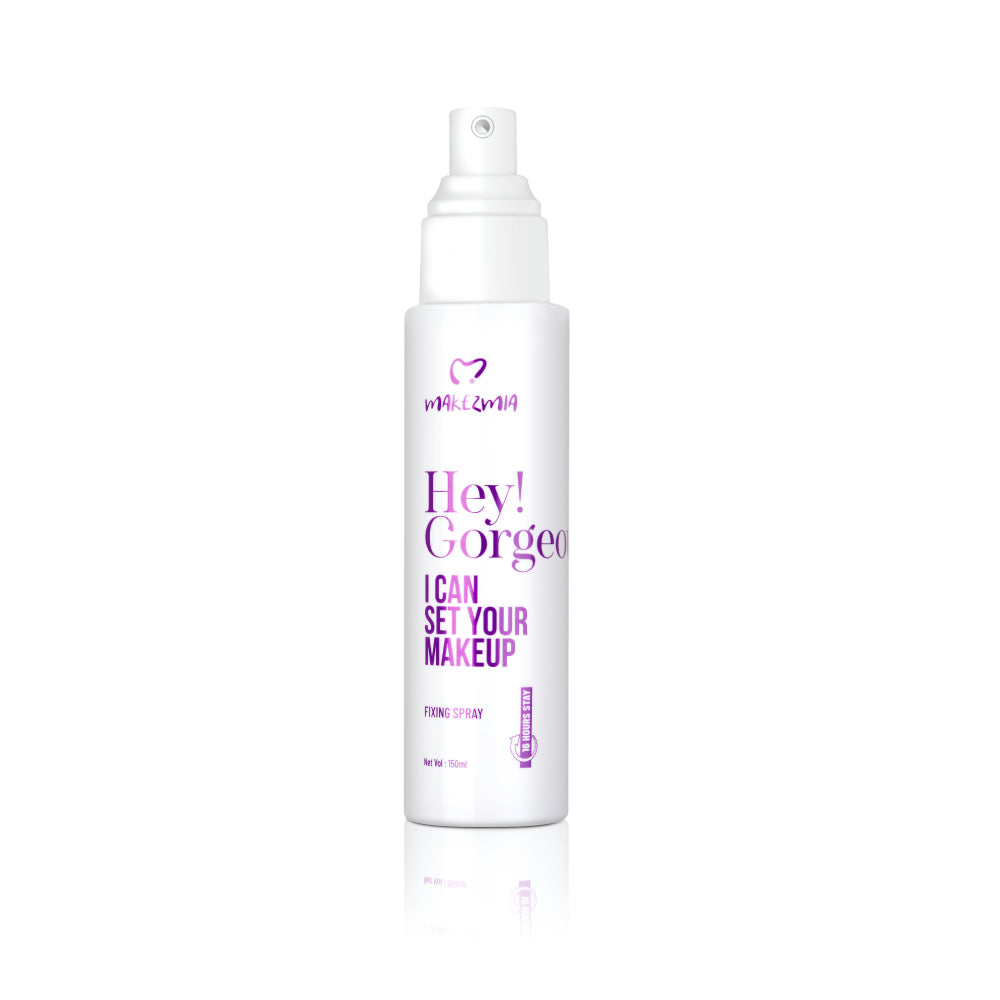 Makezmia Hey Gorgeous fixing spray open spray bottle