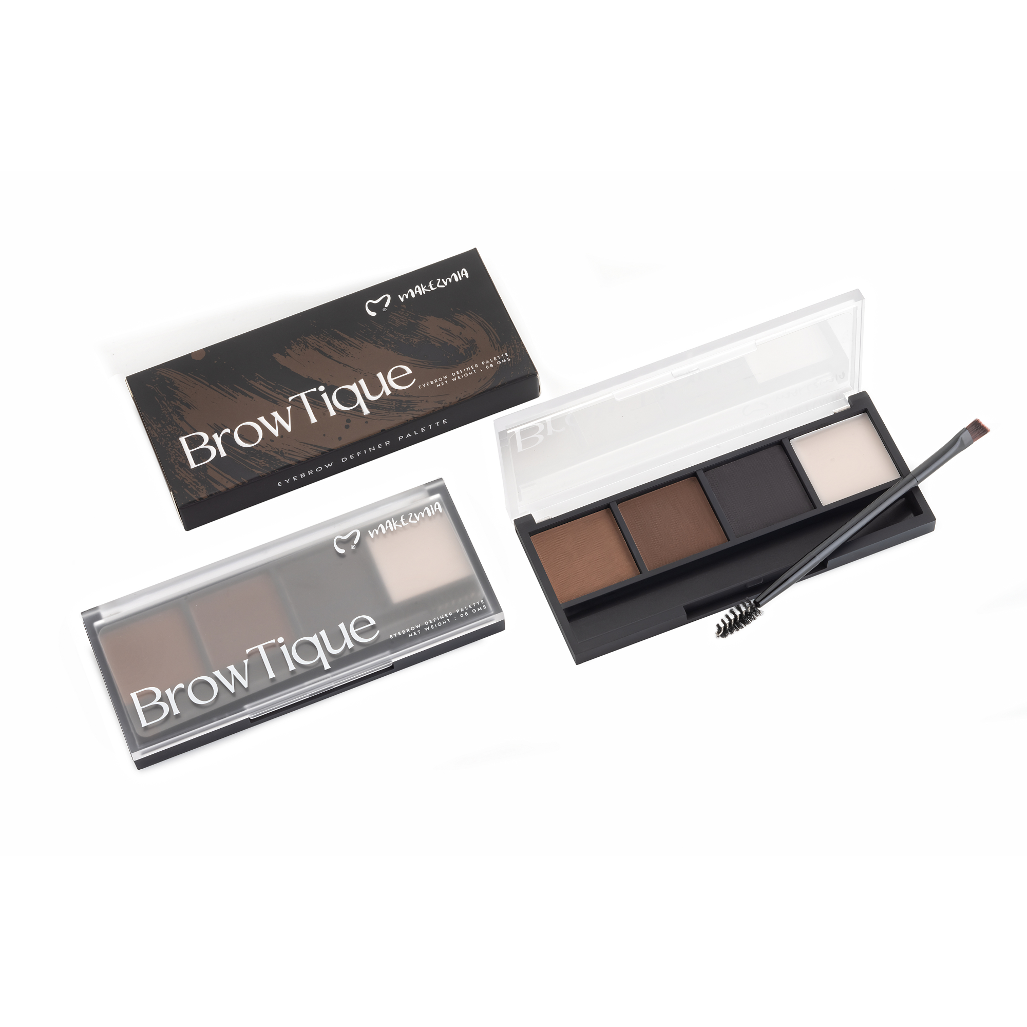 Makezmia BrowTique Eyebrow Definer Palette