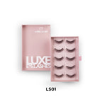Makezmia Luxe Eyelashes – 5 Pairs - LS01