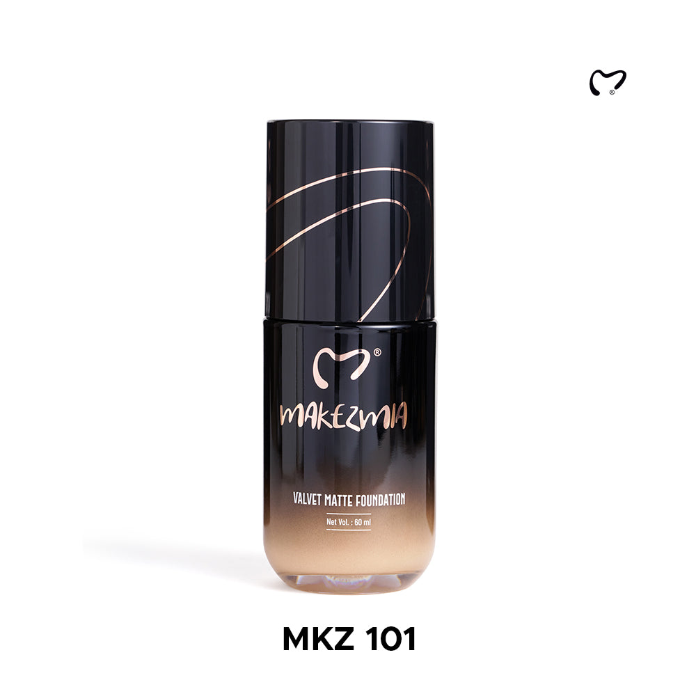 Makezmia Velvet Matt Foundation MKZ 101