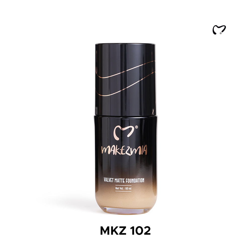 Makezmia Velvet Matt Foundation MKZ 102