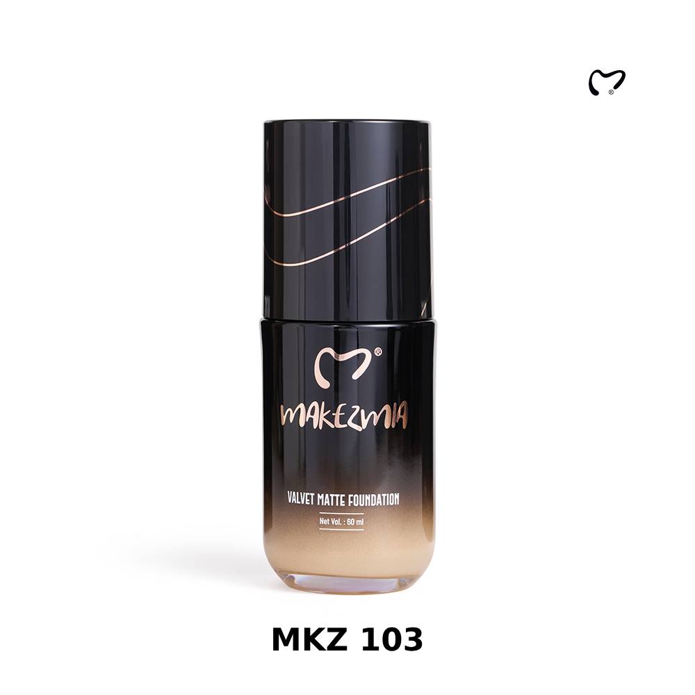 Makezmia Velvet Matt Foundation MKZ 103