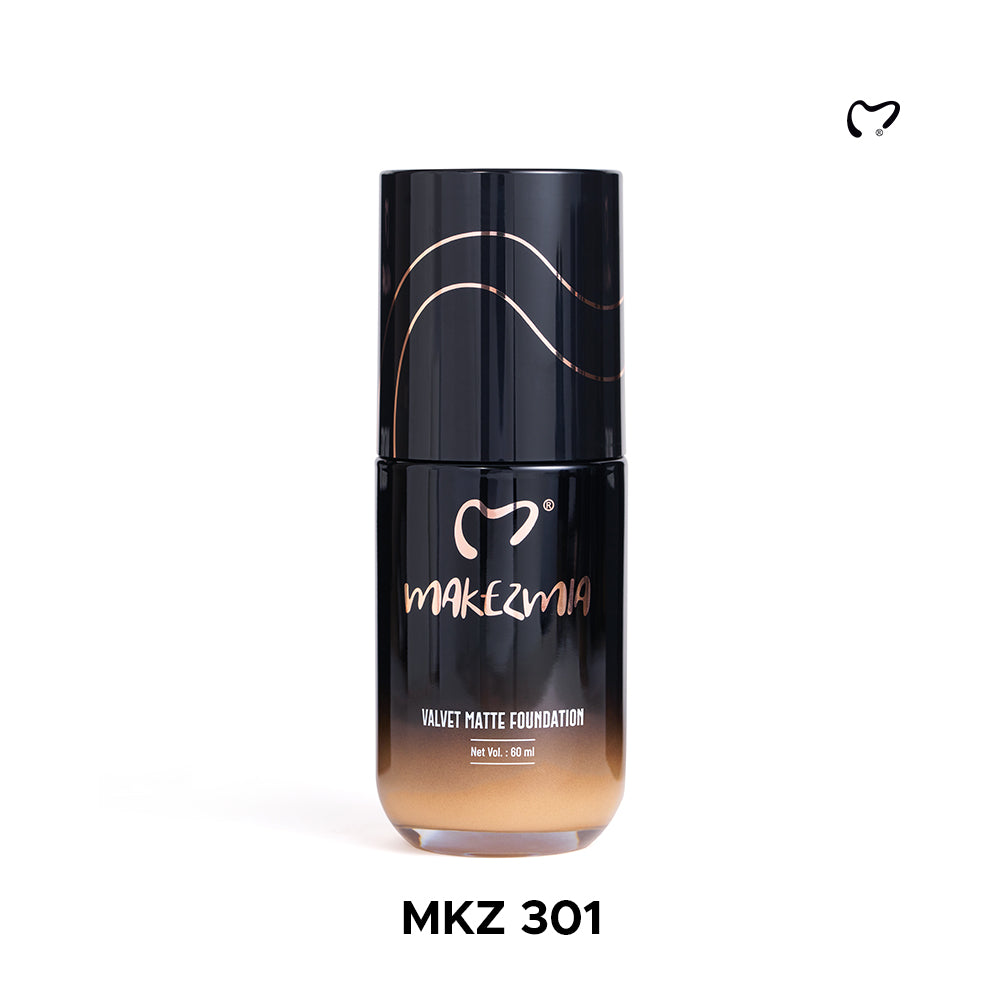Makezmia Velvet Matt Foundation MKZ 301