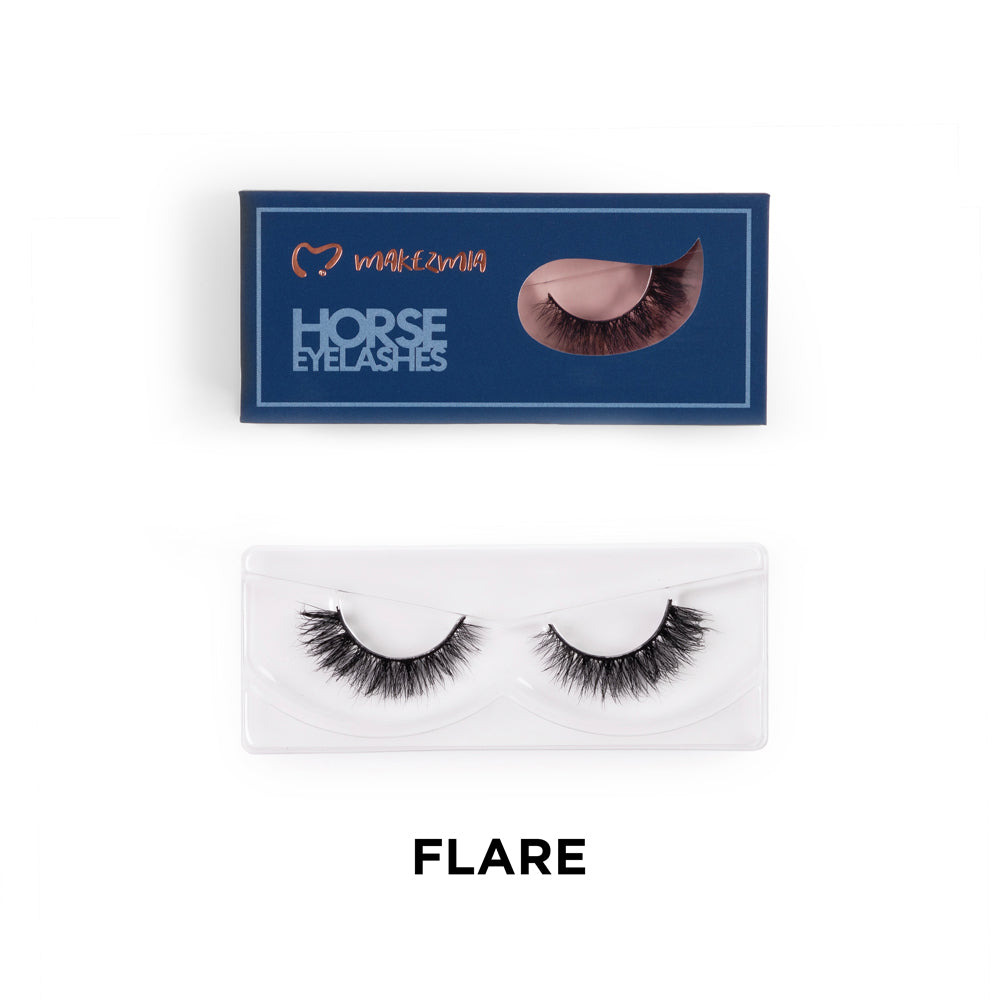 Makezmia Horse Eyelashes - Flare
