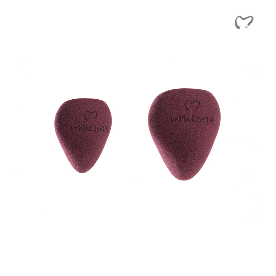 Makezmia Face Edit Cushionblend Duo Makeup Sponges - Medium & Mini