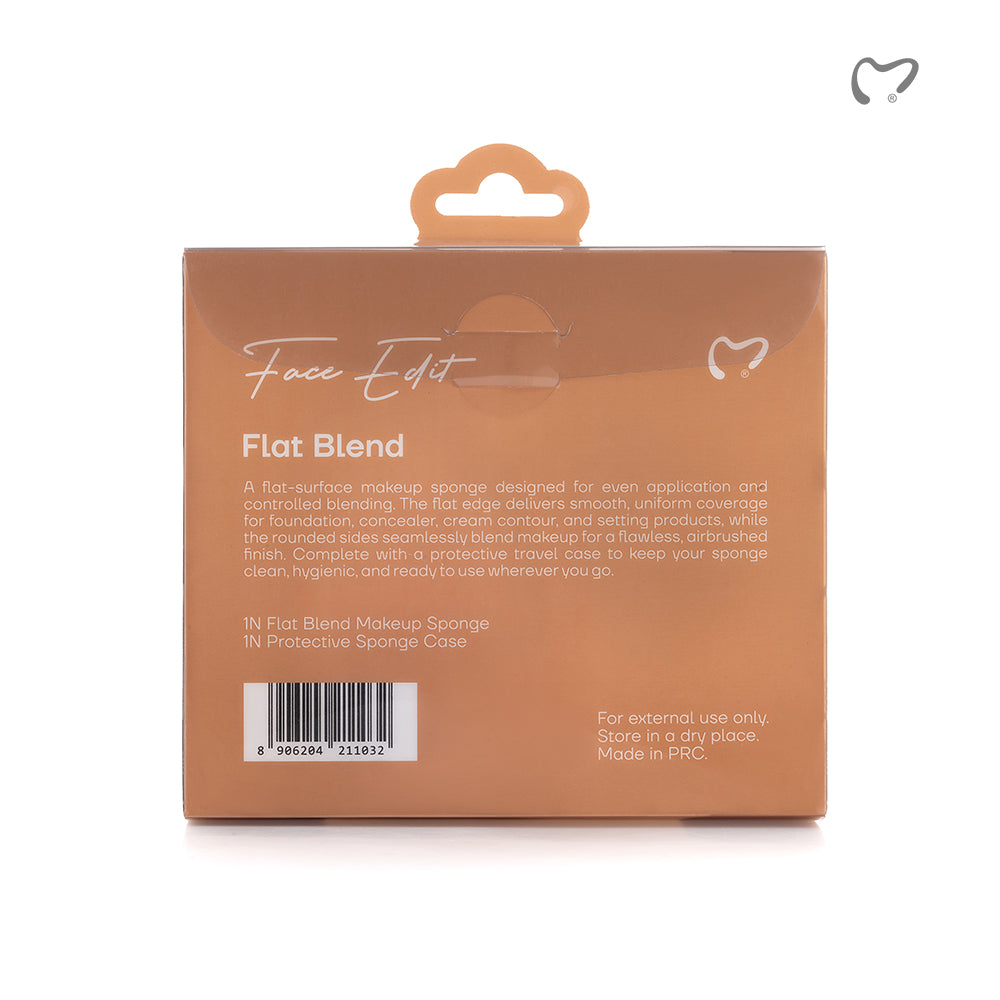 Makezmia Flat Blend with protective case pack contents and care instructions