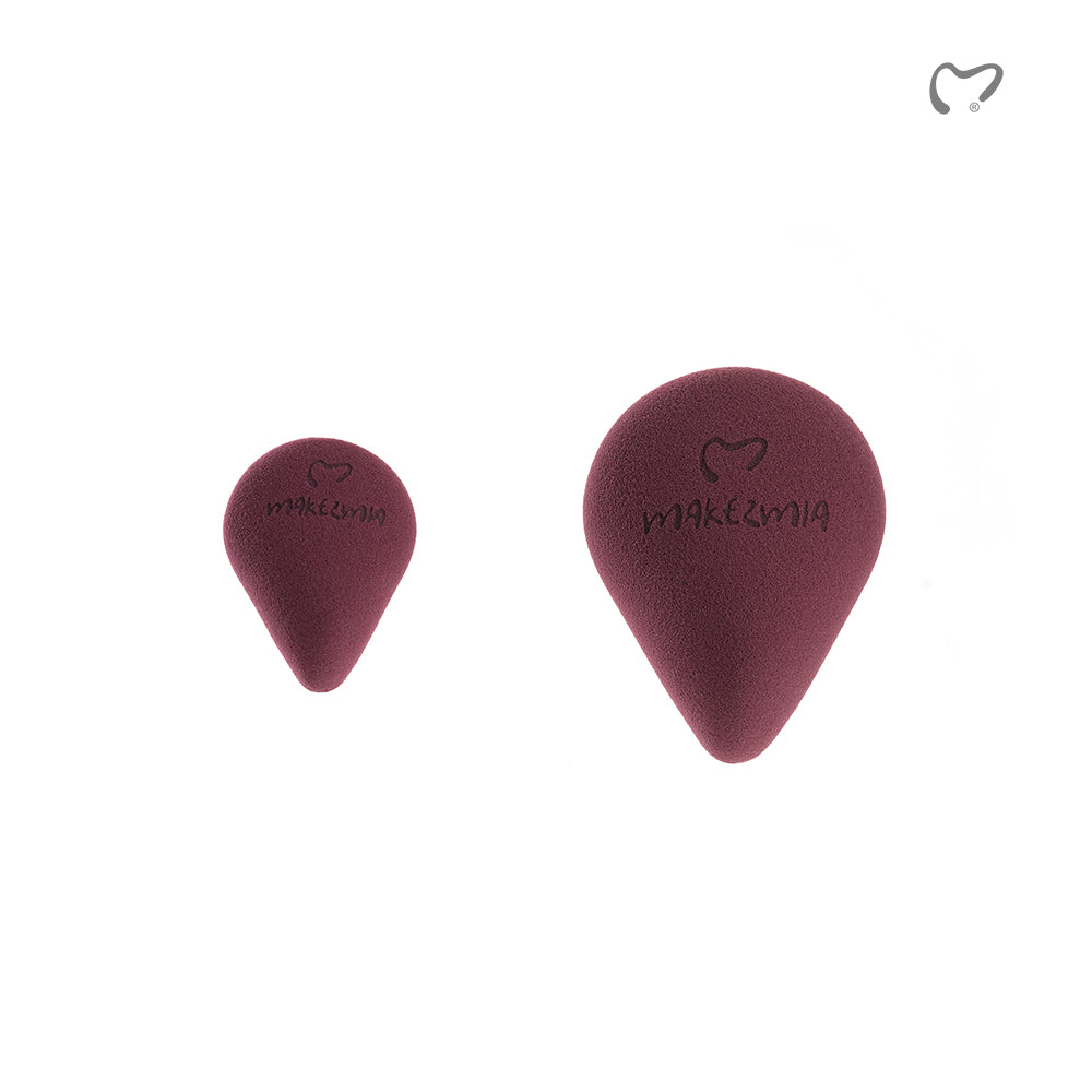 Makezmia Face Edit Infinity Makeup Sponge Duo - medium and mini
